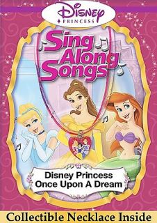 Disney Princess Sing Along Songs   Vol. 1 Once Upon a Dream DVD, 2006 