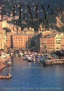 Italy The Beautiful Cookbook by Lorenza DeMedici 1989, Hardcover 