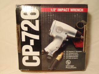 Chicago Pneumatic CP CP726 1/2 Impact Air Wrench NOS Made In Japan