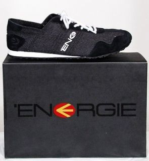 energie shoes daft pinstripe black men new
