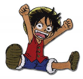 Patch ONE PIECE NEW Luffy Iron On Anime Accessories Cosplay Licensed 