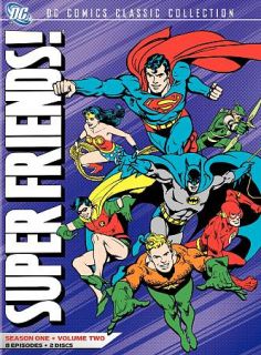 Superfriends Season One, Vol. 2 DVD, 2010, 2 Disc Set