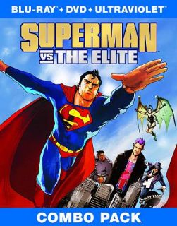 Superman vs. The Elite Blu ray DVD, 2012, 2 Disc Set, Includes Digital 