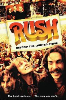 Rush Beyond the Lighted Stage (DVD, 201