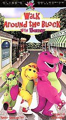 Barney   Walk Around the Block with Barney VHS, 1999
