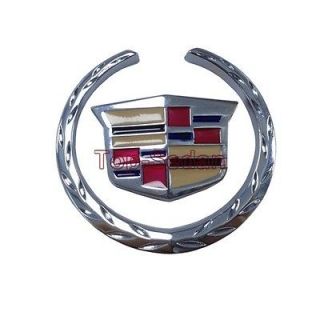 OEM Metal Side Trunk Badge Sticker Emblem Shield 3D For Cadillac XTS 
