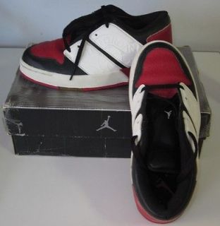Nike Air Jordan Nu Retro 1 I Size 4Y Big Kids Black/Red/White Womens 