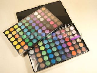 120 Color Eye Shadow Palette Cosmetic Makeup Kit (MANLY, SET 02) (12DB 