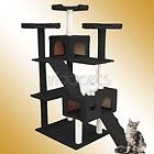 72 Black Brown White Beige Pink Cat Tree Condo Furniture Scratch Post 