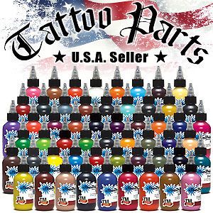 starbrite tattoo ink 55 colors kit 1 2 oz 9 new colors  222 