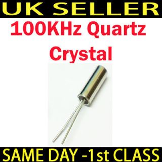 100khz quartz crystal  3 78  100 pcs 32 768 khz 