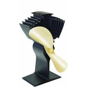 Caframo Ecofan® AirMax, Heat Powered Stove Fan 150 CFM Gold Color 