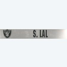 Lal Oakland Raiders 2008 NFL Regualr Season Locker Room Nameplate