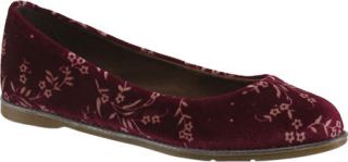 Dr. Martens Womens Marie Pump Casual Ballet Flat Shoes Cherry Red 