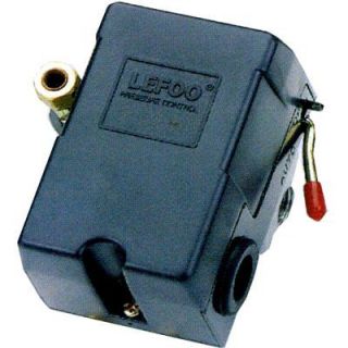   Air Compressor Pressure Switch, Lefoo LF10 L4, 4 port, 150 PSI