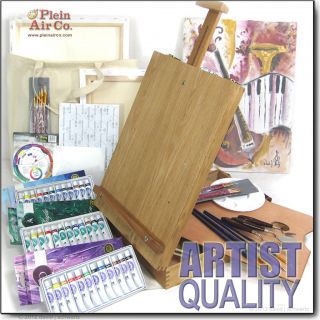 our new larger oil painting table easel art supplies comprehensive