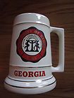 1785 UNIVERSITY of GEORGIA Bulldogs 6 Ceramic Mug / Stein