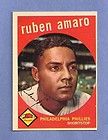 1959 Topps # 178 Ruben Amaro ROOKIE   Philadelphia Phillies   EX/MT