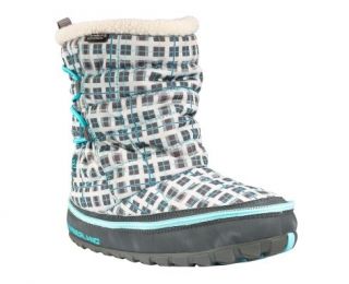 Timberland Womens RADLER Grey/Blue Plaid Earthkeepers Trail Camp Mid 