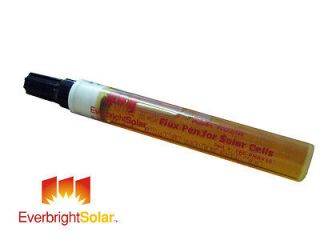 rosin flux pen for diy solar cells panel kester 186