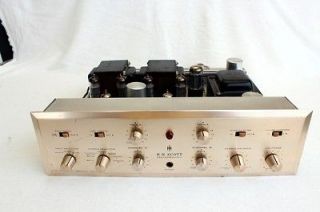 HH Scott 222C Integrated Tube Amplifier, Restored, Excellent Working 