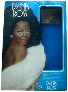 1977 MOTOWN 12 mego cher black doll    DIANA ROSS    BOX ONLY