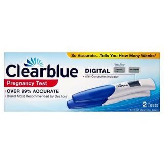 Clearblue Digital Pregnancy Test Kit with Conception Indicator   Twin 