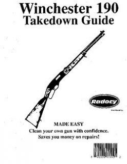 winchester model 190 rifles takedown guide radocy time left $