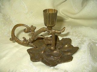 vintage brass candle holder in Decorative Collectibles