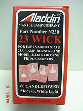 aladdin n 230 model 23 and 23a oil lamp wick