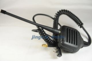 speaker mic for kenwood puxing wouxun radio w antenna from