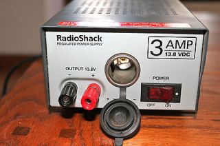 newly listed radio shack 3 amp power source time left