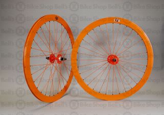 velocity b43 track wheels orange radial fixed gear b 43