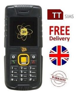JCB Tradesman TP121 Tough Phone   Floating Waterproof Dustproof 