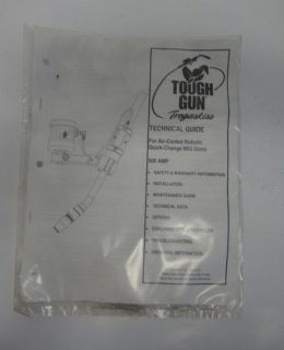 Tough Gun Tregaskiss Technical Guide Manual for Air Cooled Robotic Mig 