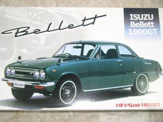 ISUZU Bellett 1600GTR w/ Grade up Parts Fujimi 1/24 model kit 3634