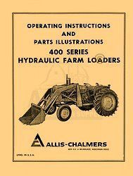 allis chalmers d14 d15 d17 wd45 loader operators manual time