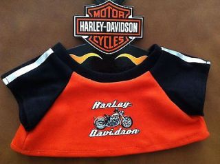 Harley Davidson Biker Club Essentials Clothing T Shirt for Plush Toy 