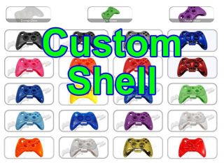 Custom Color/Colored Shell for Xbox360 Wireless Microsoft Controller