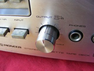 PIONEER CT F900 CASSETTE SMALL KNOB OUTPUT LEVEL BUTTON PART