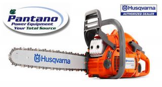 New HUSQVARNA 450 20 50.2cc 3.2Hp Gas Powered Chain Saw Chainsaw