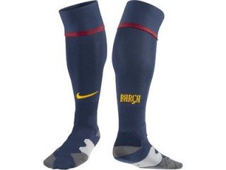 GBARC26 FC Barcelona home socks   brand new Nike 12 13 soccer sock