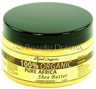 100 % organic pure african shea butter 4oz one day