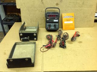 Simpson 360 3 Digital Multimeter with Hard Case, Booklet & Leads. NO 