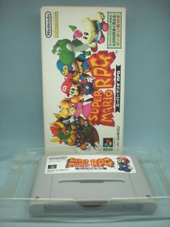 super famicom sfc nintendo box mario rpg without manual from