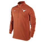 Nike Dri FIT College Half Zip (Texas) Mens Shirt 4816TX_800_A