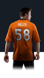    Von Miller Mens Football Home Game Jersey 468951_829_B_BODY