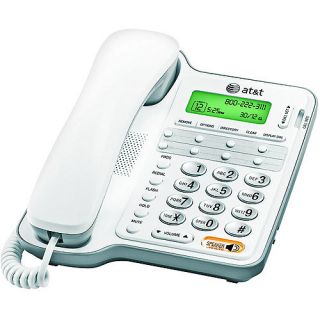 At T CL2909 1 Line Corded Phone Speakerphone Caller ID 0650530018961 