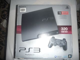 Sony Play Station 3 320 GB Charcoal Black Console