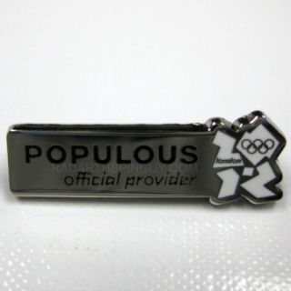 2012 London Olympic Populous Official Provider Pin